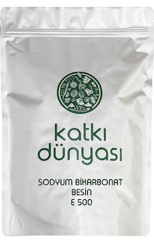 Katkı Dünyası Sodyum Bikarbonat (Besin) E500 2500 G Katkı Dünyası Sodyum Bikarbonat (Besin) E500 2500 G