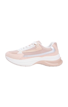 Tommy Hilfiger Th Sportif Ve Şık Pembe Koşu Ayakkabısı-13209 Pembe