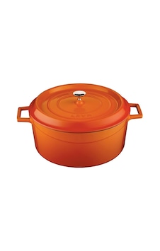 Lava Döküm Yuvarlak Tencere Trendy 32 CM Lava Döküm Yuvarlak Tencere Trendy 32 CM