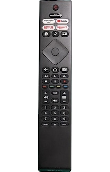 WEKO KL Philips Uyumlu AMBILIGHT NETFLIX-PRIME VIDEO-YOUTUBE-RAKUTEN TV TUŞLU LED TV KUMANDASI WEKO KL Philips Uyumlu AMBILIGHT NETFLIX-PRIME VIDEO-YOUTUBE-RAKUTEN TV TUŞLU LED TV KUMANDASI