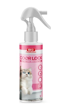 Bio Petactive Odor Lock Kediler İçin Kötü Koku Hapsetme Spreyi
