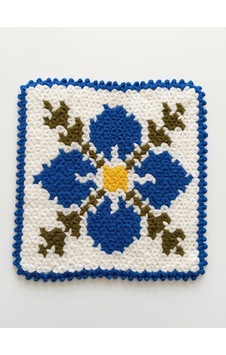 Herşey Fırsat Banyo Lifi Yün El Örmesi Ceyizlik Kare Çiçek Desenli Ebat 34x34 Cm Herşey Fırsat Banyo Lifi Yün El Örmesi Ceyizlik Kare Çiçek Desenli Ebat 34x34 Cm