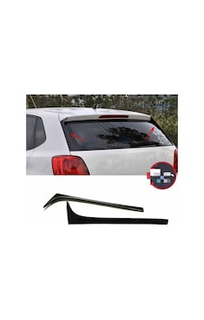 Volkswagen Polo 2011-2018 Piano Black Spoiler Çıtası Volkswagen Polo 2011-2018 Piano Black Spoiler Çıtası