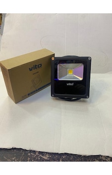10W Led Projektör Sarı Renk Siyah 10W Led Projektör Sarı Renk Siyah