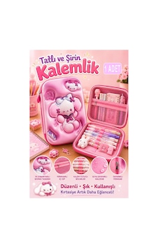 Pembe Kabartmalı Bölmeli Kalemlik 1 Adet P-5984 Kız Çocuk Okul Kalem Kutusu 3 Boyutlu Fermuarlı Hediyelik Pembe Kabartmalı Bölmeli Kalemlik 1 Adet P-5984 Kız Çocuk Okul Kalem Kutusu 3 Boyutlu Fermuarlı Hediyelik