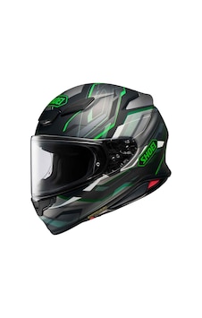 Shoei Nxr 2 Capriccio Kapalı Motosiklet Kaskı Siyah - Yeşil Shoei Nxr 2 Capriccio Kapalı Motosiklet Kaskı Siyah - Yeşil