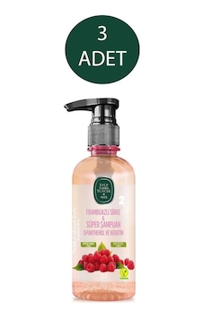 Eyüp Sabri Tuncer Frambuazlı Sirke & Süper Şampuan 3 x 100 ML