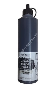 Cadence Chalk Board Paint Karatahta Boyası 750ml Black 2600 Cadence Chalk Board Paint Karatahta Boyası 750ml Black 2600