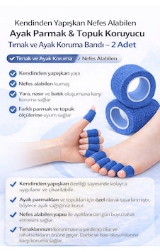 Kendinden Yapışkan Nefes Alabilen Ayak Parmak Topuk Koruyucu Tırnak Ayak Koruma Nefes Alabilen 2 Ad Kendinden Yapışkan Nefes Alabilen Ayak Parmak Topuk Koruyucu Tırnak Ayak Koruma Nefes Alabilen 2 Ad