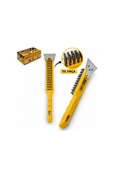 Kazıma Spatulalı Tel Fırça
