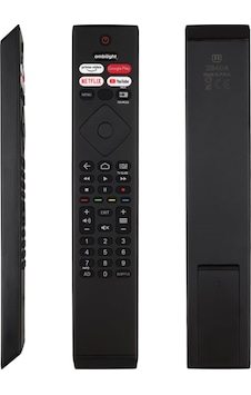 Philips Uyumlu Ph-v12 43pus8506 - 50pus8505 - 55pus8007 - 65pml9507/12 - 75pus8807 Netflix-prime Video-youtube Tuşlu Ses Komutsuz Lcd-led Tv Kumandası