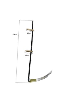 Komple Tırpan - Metal Saplı 6 Parça Set - Ahşap Elcik 70 Cm Komple Tırpan - Metal Saplı 6 Parça Set - Ahşap Elcik 70 Cm
