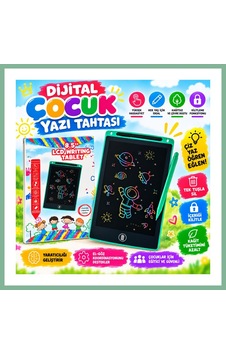 Bşkvirgo Tg-4022-833 Dijital Çocuk Yazı Tahtası Bsk2026 Çok Renkli Bşkvirgo Tg-4022-833 Dijital Çocuk Yazı Tahtası Bsk2026 Çok Renkli