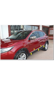 Markadan Nissan Qashqai Krom Yan Kapı Çıtası 2014-2021 4 Parça Pa Markadan Nissan Qashqai Krom Yan Kapı Çıtası 2014-2021 4 Parça Pa