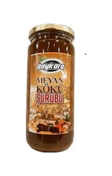 Baykara Meyan Kökü Şurubu 500 ML Baykara Meyan Kökü Şurubu 500 ML
