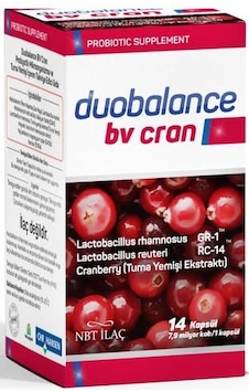 Nbt Life Duobalance Bv Cran 14 Kapsül Nbt Life Duobalance Bv Cran 14 Kapsül