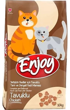 Enjoy Tavuklu Yetişkin Kedi Maması 10 KG Enjoy Tavuklu Yetişkin Kedi Maması 10 KG