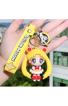 Köstebek Anime Sailor Moon - Moon Silikon Anahtarlık