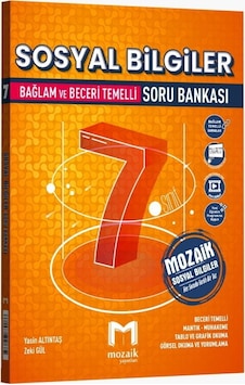 Mozaik Yayınları 7. Sınıf Sosyal Bilgiler Soru Bankası Mozaik Yayınları 7. Sınıf Sosyal Bilgiler Soru Bankası