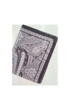 İpekseli Etro Desen Pamuk Şal Çok Renkli