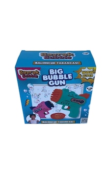 Mio İyi Ki Store Otomatik Baloncuk Tabancası Pilli Köpük Yapan Bubble Gun Oyuncak Seti - Renkli Seçenekli Çok Renkli