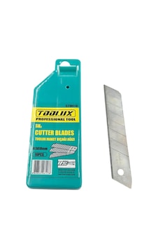 Eltos Stm018 18mm Maket Bıçağı Yedeği 10 Adet Eltos Stm018 18mm Maket Bıçağı Yedeği 10 Adet