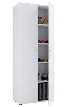 İlza Ayakkabılık - Çok Amaçlı Dolap - Kiler Dolabı - 80 Cm Beyaz İlza Ayakkabılık - Çok Amaçlı Dolap - Kiler Dolabı - 80 Cm Beyaz