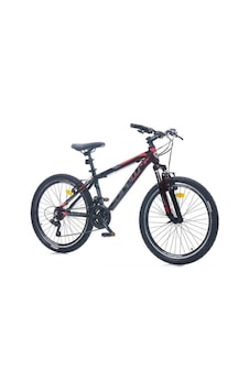 Corelli Felix 3.2 - 24 Jant 21 Vites 14'' Kadro Dağ Bisikleti - Siyah Kırmızı / Gri Siyah - Kırmızı Corelli Felix 3.2 - 24 Jant 21 Vites 14'' Kadro Dağ Bisikleti - Siyah Kırmızı / Gri Siyah - Kırmızı