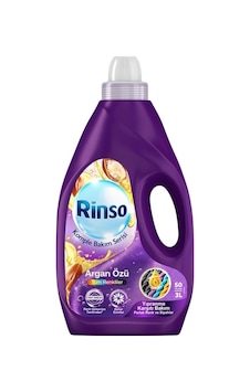 Rinso Argan Özlü Renkliler için Sıvı Çamaşır Deterjanı 3 L