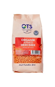 4 Adet Ots Organik Kırmızı Mercimek 750 G 4 Adet Ots Organik Kırmızı Mercimek 750 G