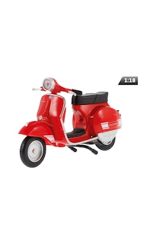 1976 Vespa 200 Rally Kırmızı 1/18 Motosiklet Diecast Model 1976 Vespa 200 Rally Kırmızı 1/18 Motosiklet Diecast Model