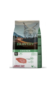 Bravery Tahılsız Tavuklu Yetişkin Kedi Maması 2 KG Bravery Tahılsız Tavuklu Yetişkin Kedi Maması 2 KG