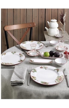 Pierrecardin Berry 31 Parça Kahvaltı Takımı Desenli Pierrecardin Berry 31 Parça Kahvaltı Takımı Desenli