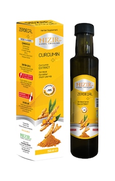 Hızır Doğal Zerdeçal Curcumin Turmeric Sıvı Ekstraktı 250 ML Hızır Doğal Zerdeçal Curcumin Turmeric Sıvı Ekstraktı 250 ML