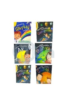 Hikayelerle Uzayı Keşfedelim Serisi 6 Kitap