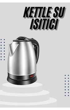 Northcity 1.8 Litre 2000w Paslanmaz Çelik Elektrikli Su Isıtıcı - C/f Tipi Otomatik Kapanma Northcity 1.8 Litre 2000w Paslanmaz Çelik Elektrikli Su Isıtıcı - C/f Tipi Otomatik Kapanma