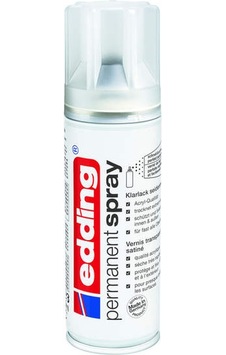 Edding Permanent Sprey Boya 200 Ml. 995 Mat Vernik Edding Permanent Sprey Boya 200 Ml. 995 Mat Vernik