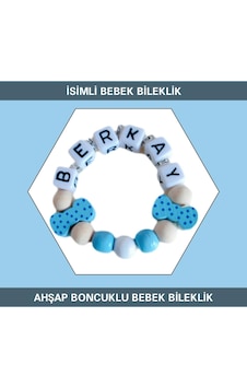 Sahi Aksesuar İsimli Bebek/Çocuk Bileklik Yeşil Sahi Aksesuar İsimli Bebek/Çocuk Bileklik Yeşil