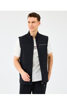 Skechers M Fitted Turtle Neck Softshell Vest Erkek Siyah Yelek S2520220-3817