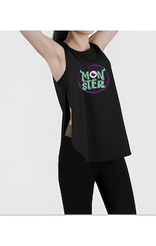 Cda Siyah Yırtmaçlı Monster Eye Spor Kadın Atlet Siyah Cda Siyah Yırtmaçlı Monster Eye Spor Kadın Atlet Siyah