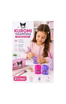 Kuromi Oval Kalemtraş 2 Li 590161 Kuromi Figürlü Hazneli Çift Bıçaklı Kalem Açacağı Sevimli Plastik Kalem Traş Hazneli Kuromi Oval Kalemtraş 2 Li 590161 Kuromi Figürlü Hazneli Çift Bıçaklı Kalem Açacağı Sevimli Plastik Kalem Traş Hazneli
