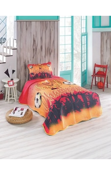 Fanatik Gs Tek Kişilik Kapitone Yatak Örtüsü - Galatasaray Temalı 175 X 240cm Kırmızı Fanatik Gs Tek Kişilik Kapitone Yatak Örtüsü - Galatasaray Temalı 175 X 240cm Kırmızı