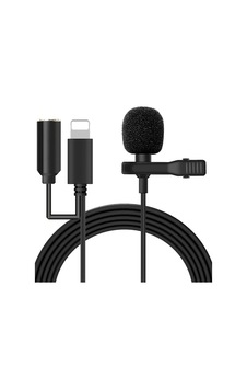 Ally Apple Uyumlu iPhone Lightning Yaka Mikrofonu+3.5mm Jack Profesyonel Youtu Ally Apple Uyumlu iPhone Lightning Yaka Mikrofonu+3.5mm Jack Profesyonel Youtu