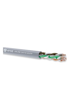 Erse U/utp-4x2x23 ,8-damar/tek Telli Cat6 Ethernet Kablo