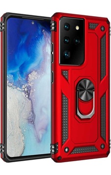 Galaxy S21 Ultra Kılıf Zore Vega Kapak Kırmızı Galaxy S21 Ultra Kılıf Zore Vega Kapak Kırmızı