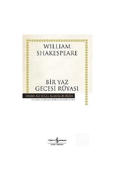 Bir Yaz Gecesi Rüyası Karton Kapak - William Shakespeare