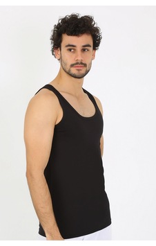 2k Moda Çizgi Erkek Penye Siyah Atlet 6566 001 2k Moda Çizgi Erkek Penye Siyah Atlet 6566 001