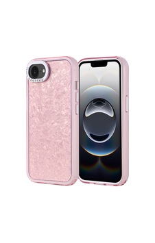 Apple Uyumlu iPhone 16e Kılıf Taşlı Tasarımlı Zore Kapi Kapak Pembe Apple Uyumlu iPhone 16e Kılıf Taşlı Tasarımlı Zore Kapi Kapak Pembe