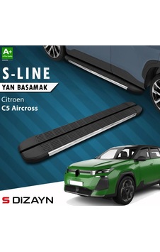 S-dizayn Citroen C5 Aircross 2 Hybrid Benzinli S-line Krom Yan Basamak 193 Cm 2025 Üzeri A+ Kalite