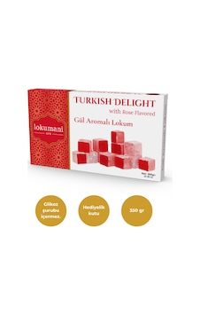 Gül Aromalı Lokum 350 Gr Gül Aromalı Lokum 350 Gr